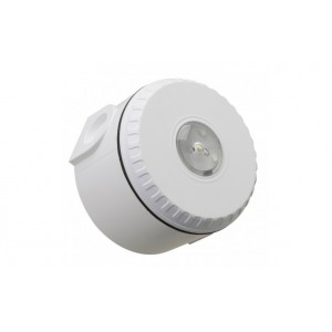 Cooper Fulleon 812021FULL-0179X Solista LX Ceiling LED Beacon - White Flash - White Housing - Deep White (W1) Base - NF Approved